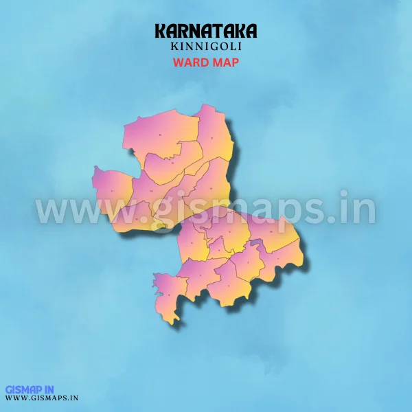 Kinnigoli Ward Map (Karnataka)